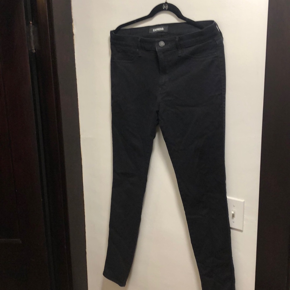 Express Tall Black Jeans